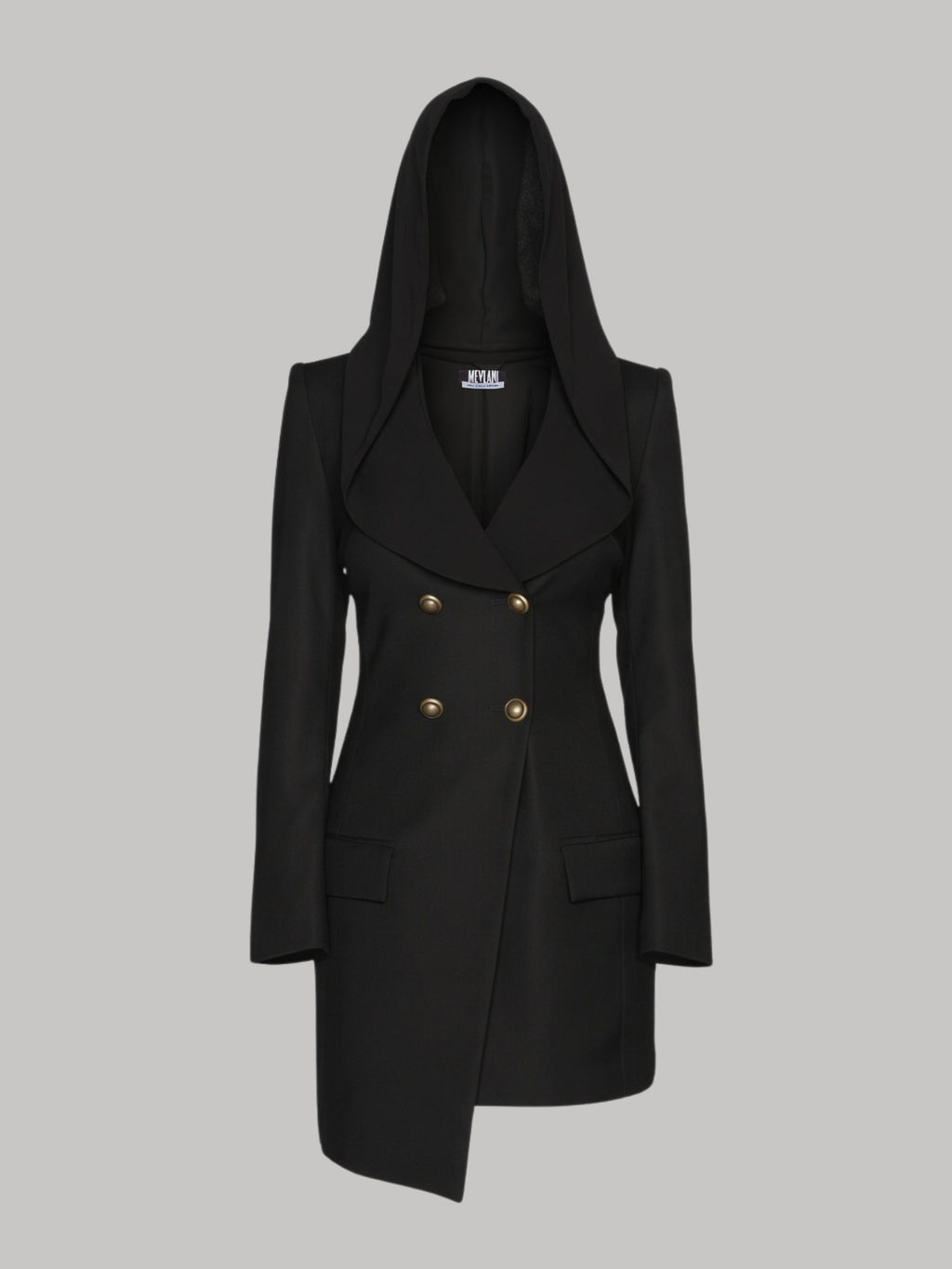 Alice Black Jacket Dress  MEVLANI