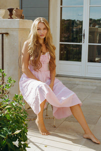 pink vichy dress Vichy Smock Mini Dress (Pink) | Love Cherish