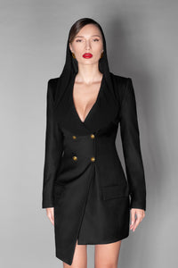 Alice Black Jacket Dress – MEVLANI